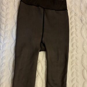 Warm Insulated Black Leggings